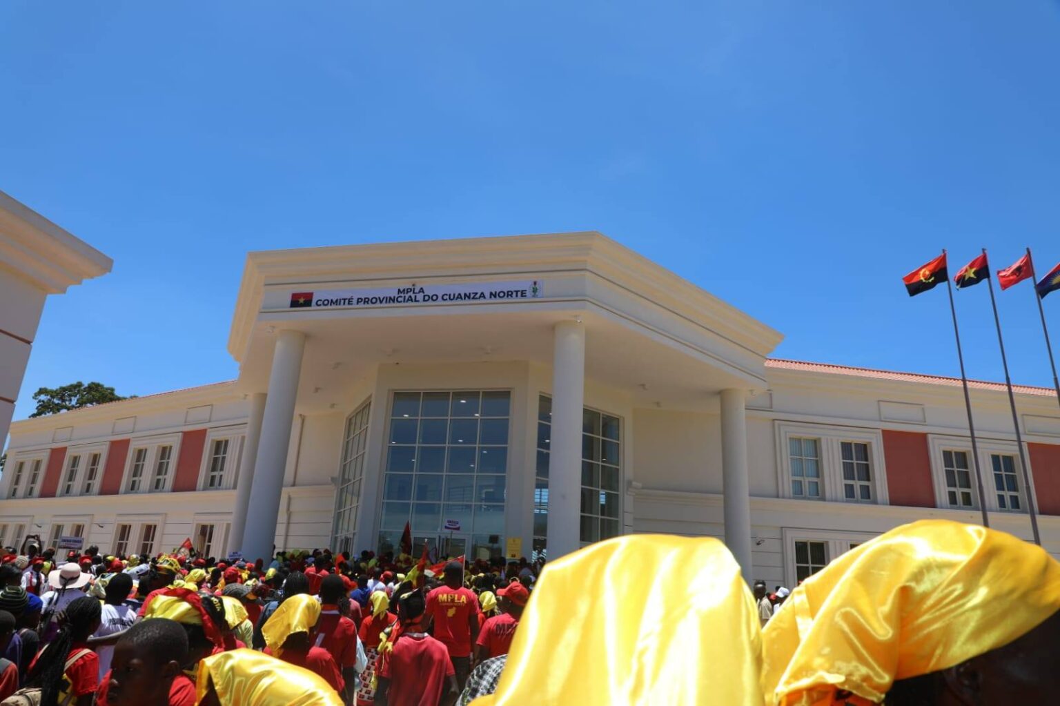 INAUGURADA NOVA SEDE DO COMITÉ PROVINCIAL DO MPLA NO CUANZA NORTE - MPLA